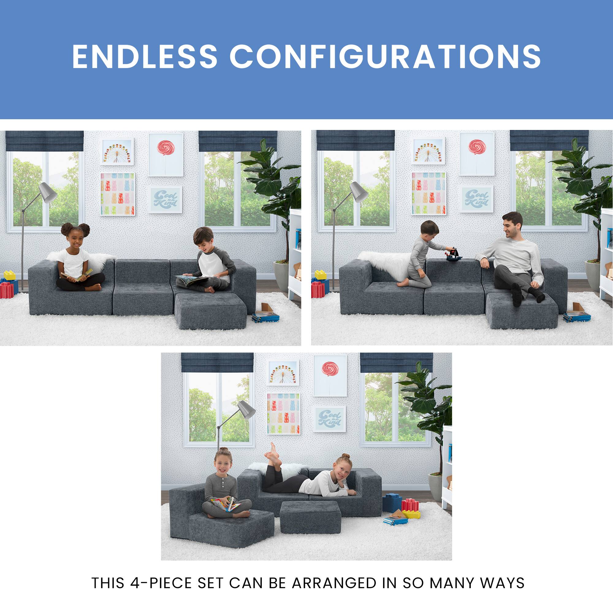 Cozee Sectional Sofa Set